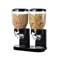 thumbnail image 3 of Kearding Almacene diferentes tipos de alimentos con dispensador de cereales, accesorios para el desayuno, máquina de avena Almacenamiento y organización del hogar blanco, 3 of 6