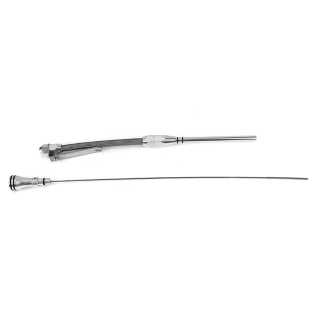 Varilla de nivel de aceite Flexible de acero inoxidable apta para motores Chevy SB 265 283 327 350 383 400