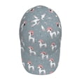 thumbnail image 4 of Daiia Cartoon Poodle Dog print Baseball Cap Men Women Golf Dad Hat Adjustable Original Classic Low Profile Hat Unconstructed Plain Cap, 4 of 9