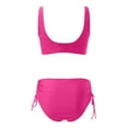 thumbnail image 6 of Bathing Suits for Women Beach Vacation Clothes for Women High Waisted Bikini Push Up Two Piece Swimsuits, 6 of 6