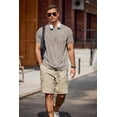 thumbnail image 4 of COOFANDY Black T Shirts for Men Summer Basic Short Sleeve Tees Crewneck Plain Casual T Shirts, 4 of 6