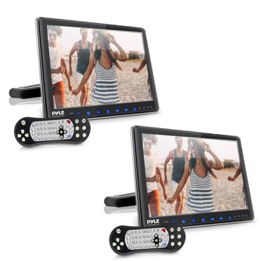 PYLE PLR14MPF - In-Dash AM/FM-MPX MP3 Shaft Style Dual Knob Radio w/USB ...