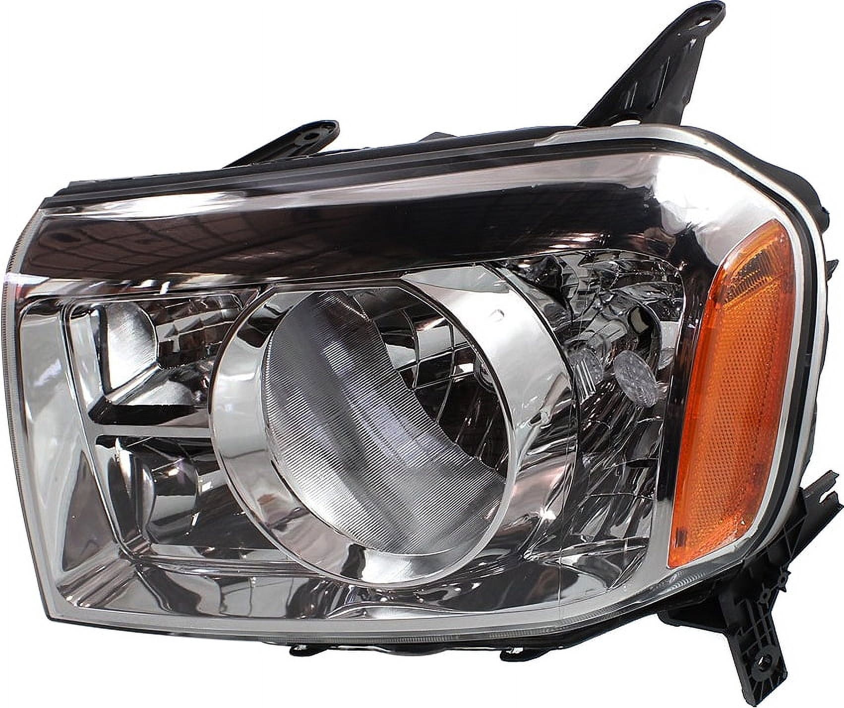 Headlight Compatible With 2009-2011 Honda Pilot Left Driver Halogen