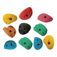 thumbnail image 2 of LOVIVER 10 Pieces Rock Climbing Holds Climbing Rocks for Outdoor Playground Home Gym withoutBackNailScrew, 2 of 8