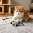 thumbnail image 4 of Interactive Cat Toys Bird - Realistic Cat Interactive Toys for Indoor Cats with Catnip and Feather, Bored Kitten Kicker Blue, 4 of 6