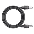 thumbnail image 1 of Cable de extensión macho a macho, cable de alimentacia cc impermeable de alambre 18 awg, adaptador de corriente satelital para mini antena parabólica, enchufe y juego para tira, 1 of 7