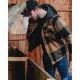 thumbnail image 3 of Men's Hooded Flannel Shirt Jac | CAT® WORKWEAR, 3 of 3