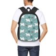 thumbnail image 4 of Balery whiter Snow bear Print Mochila para hombre y mujer - Tela Oxford 600D resistente - Gran capacidad, resistente al agua, ideal para la escuela, viajes y senderismo, 4 of 6