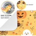 thumbnail image 2 of Coolnut Halloween Ghost Pumpkin Dish Drying Mat Absorbent Reversible Drying Pad Dish Drainer Rack Mat for Kitchen Countertops Sinks,16"x18", 2 of 6