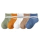 thumbnail image 1 of Calcetines transpirables de malla de estilo fino de verano Nuevos calcetines de tubo mediano para bebé Calcetines para bebé Calcetines para recién nacidos - rayas de colores, L, 1 of 5