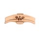 thumbnail image 5 of Correa de reloj Cierre desplegable Doble botón Aleación de acero Correa de reloj Hebilla de sujeción Color rosa, 5 of 10