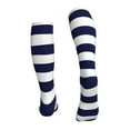thumbnail image 4 of Compression Socks for Women and Men - Navy Blue And White Stripes Compression Socks Circulation for Workout, 4 of 8