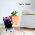 thumbnail image 3 of 12 Pack Acrylic Book Stand, Clear Book Display Easel, Acrylic Book Stand Holder for Displaying Comic Books, Albums,12 x Bracket,Transparent, 3 of 7
