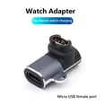 thumbnail image 3 of Adaptador de cargador portátil con conector de alimentación con orificio para cordón para Garmin Fenix ​​7/7S, 3 of 6