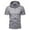 Grey, variant on Zylarhe Mens Tshirts, Men's Fashion Hooded T Shirt Zipper T Shirt Short Sleeved Tops Men's Summer Breathable Tops Classic T Shirts for Men Grey L