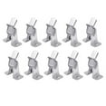 thumbnail image 1 of Tool Clips Hook Set of 10 for Wall Mounting Shovels and Cleaning Equipment, 1 of 8