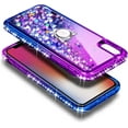 thumbnail image 5 of NGB SUPREMACY For iPhone X/XS Phone Case Screen Protector Ring Holder Wrist Strap Lanyard Shiny Sparkly Glitter iPhone X/XS Case Cover, 5 of 11