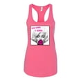 thumbnail image 2 of Marilyn Monroe Being Normal is Boring | Womens Famous People Jersey Racerback Tank Top, Hot Pink, Medium, 2 of 4
