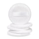 thumbnail image 1 of Almohadillas de Maquillaje Multiusos de Algodón Natural - Paquete de 5, Suaves y Delicadas para Polvos Compactos y Sueltos, Perfectas para Aplicación de Base y Crema, Color Blanco, Naranja o Rosa., 1 of 6