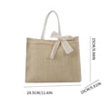 thumbnail image 2 of Bolso Bolso de mano para mujer, bolsos de paja, bolso de mano de verano, bolso de playa tejido, embrague femenino (caqui) Likrtyny Para Estrenar, 2 of 3