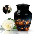 thumbnail image 2 of Incandescent Butterfly Dreams Decorative Urns For Ashes - Urns For Adult Female - Urns For Burial - Memorial Keepsakes For Ashes (Size -3inch,2Pcs), 2 of 5