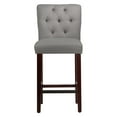 thumbnail image 7 of Skyline Furniture 31 in. Tufted Linen Bar Stool, 7 of 7