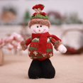 thumbnail image 3 of Show Case Decoración Gadget Ropa de juguete de pie Santa Reno Muñeco de nieve Muñeco Árbol de Navidad Pared de Navidad Ventana Oficina Adorno para el hogar Eigraketly ZHF0246, 3 of 7