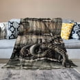 thumbnail image 2 of BCIIG Octopus Warm Lightweight Blanket Soft Fleece Blankets for All Seasons Living Rooms Sofa Decor Cow Gifts Blanket Excellent Hand Feel Blanket 40x50in, 2 of 6