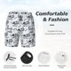 thumbnail image 3 of Fotbe Cow With Fresh Milk Traje de Baño para Hombre – Shorts de Natación de Secado Rápido con Forro y Bolsillos-XX-Large, 3 of 6