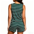 thumbnail image 7 of Fengactive Womens Striped Lounge Tank Set Sleeveless Top and Drawstring Shorts Summer Sleepwear, 7 of 7