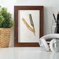 thumbnail image 6 of Gilded Toiletries I - Framed Print w/glass - Chestnut, 6 of 8