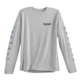 thumbnail image 2 of SCALES Epic Trip Long Sleeve Performance Shirt White, 2XLarge, 2 of 4