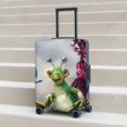 thumbnail image 2 of Lsque Pikmin Printed Luggage Cover, Travel Luggage Protector,Scratch and Dirt Resistant, Fits 18-32 Inch Luggage - Small, 2 of 9
