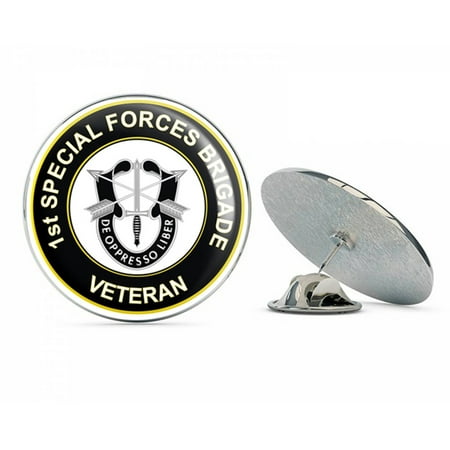 U.S. Army 1st Special Forces Brigade Unit Crest Veteran Metal 0.75