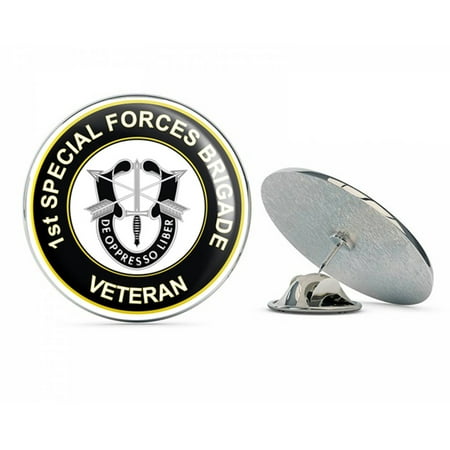 - U.S. Army 1st Special Forces Brigade Unit Crest Veteran Metal 0.75