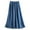 Blue, variant on Fsqjgq Tutu Skirt Elegant Skirts for Women Sequin Skirt Falda Jean Skirt Women's Summer Cotton Maxi Skirt High Waisted Mid Length A Line Loose Elastic Belt Pleated Skirt Versatile White Skirts M