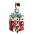 thumbnail image 2 of Caja abierta con colgante de de urna de cremación para mascotas/ - rojo Hugo Memorial Pet Pendant, 2 of 8