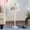 White-1 Pack, variant on 2 Pack Small Round Side Table, Pedestal Table with Marble Base for Small Spaces, Drink Table, Martini Table for Sofa Couch Chair Patio, Black