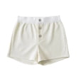 thumbnail image 2 of Timegard Shorts for Women High Waisted Button Color Block Lightweight Summer Comfy Casual Loose Shorts, 2 of 5