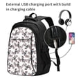 thumbnail image 2 of Wukai Bird Travel Laptop Backpack: Business Water-Resistant Bag with USB Charging Port, Ideal College Backpack for Men & Women, 2 of 6