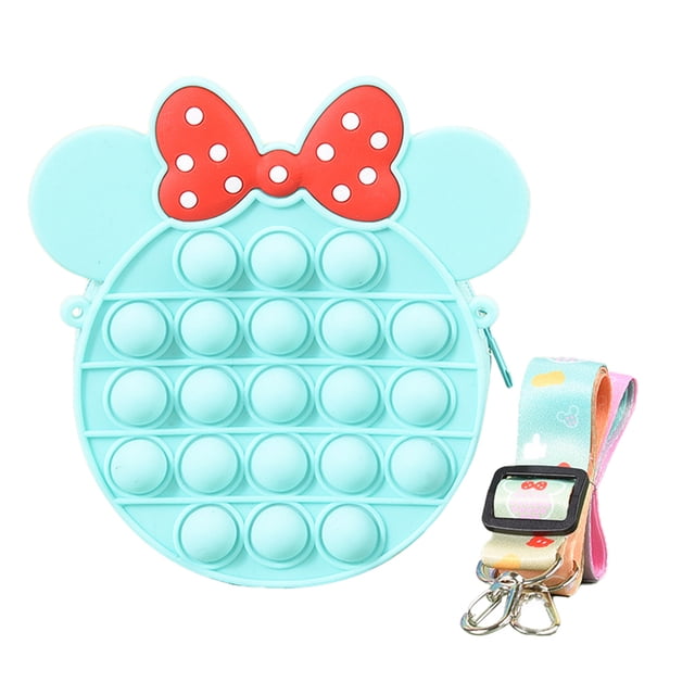 Bolso de hombro para niñas, encantadores bolsos de monedero, bolsos de burbujas, para niñas, niños, adultos