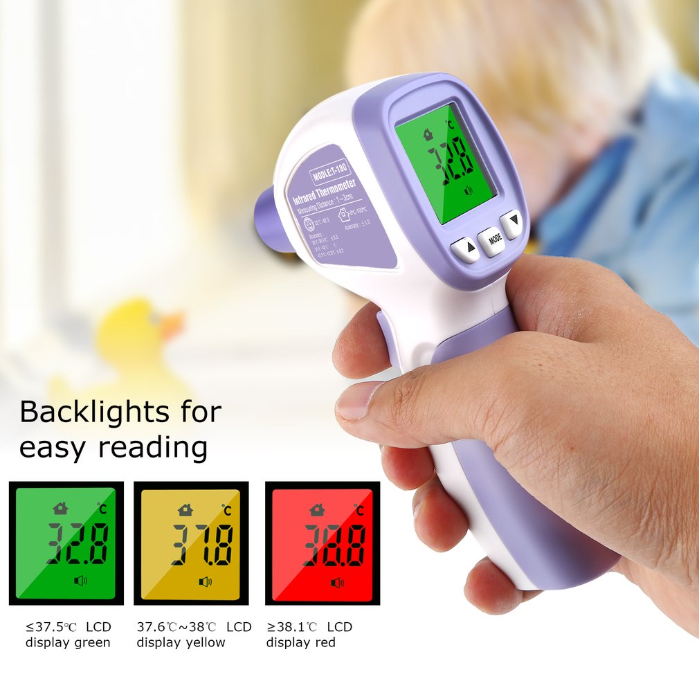 HandHeld Digital Thermometer Temperature Measurement Meter for Kids