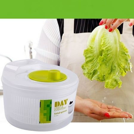 

Vegetables Storage Detachable Strainer Manual Salad Spinner Lettuce Dryer Washer For Kitchen Restaurant