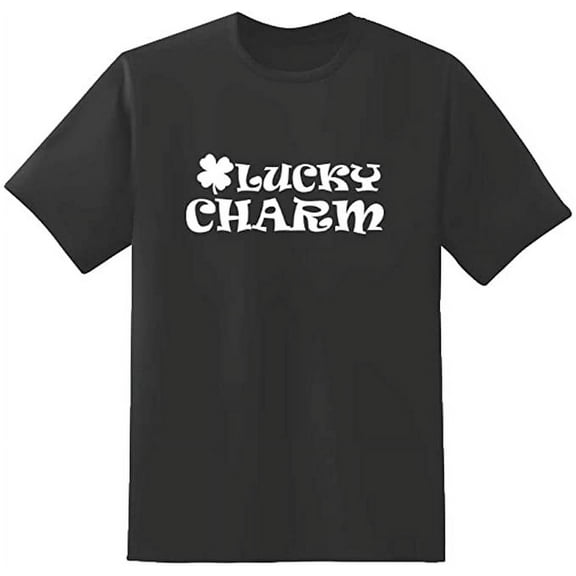 RedBarn Lucky Charm Great Gift Lover Novelty Sarcastic Funny Mens Graphic T Shirts