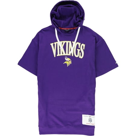 Tommy Hilfiger Robe à capuche Minnesota Vikings pour femme, violet
