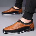 thumbnail image 5 of Men's Oxford Shoes Business Casual Shoes Office Loafers Premium Leather Dress Shoes Comfort Driving Shoes, 5 of 7