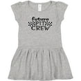 thumbnail image 3 of Inktastic Future Pit Crew Racing Flags Girls Toddler Dress, 3 of 5