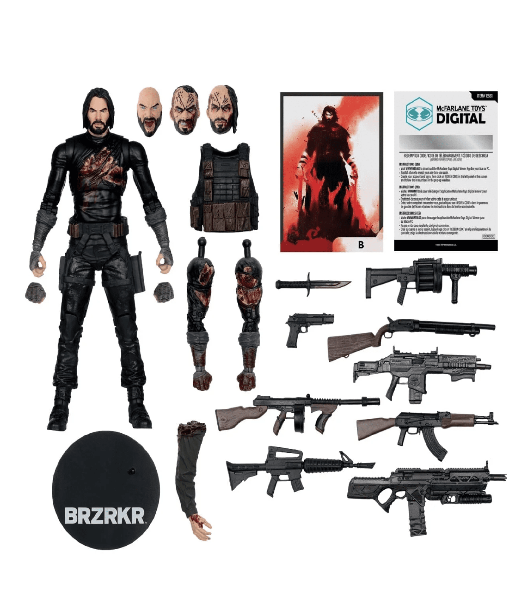 Slideshow: BRZRKR: Get a Sneak Peek of Keanu Reeves' New Comic