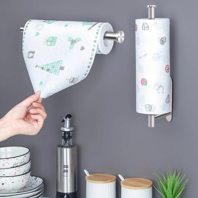 Stainless Steel Wall Mounted Paper Towel Holder photo 2