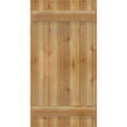 thumbnail image 5 of 21 1/2"W X 41"H Timbercraft Four 5 3/8" Boards Joined Board-N-Batten Shutters, Rough Sawn Western Red Cedar (Per Pair), 5 of 13